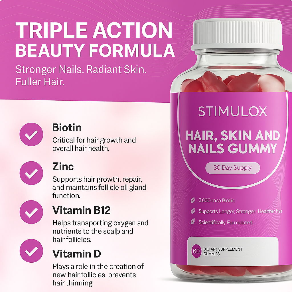 Stimulox™ – Thicker, Fuller Hair After 55